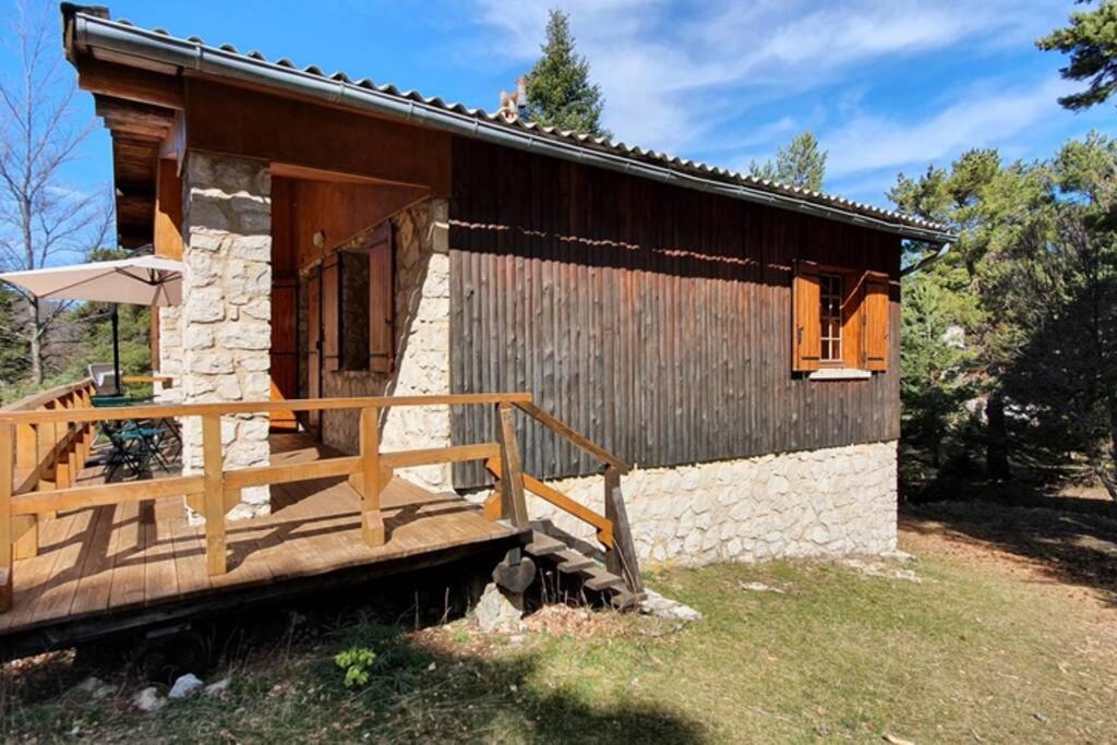 Chalet privé au Mont-Serein ventoux Villa Mont Serein Exterior foto